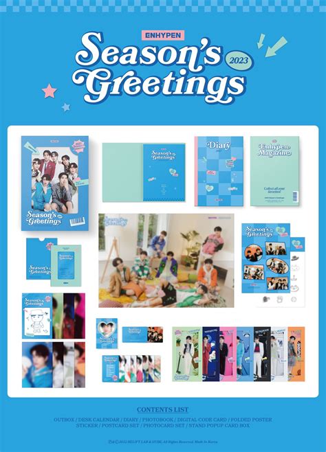 Enhypen 2023 Season S Greetings Weverse Version KR Multimedia