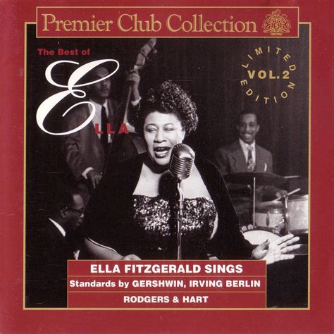 Ella Fitzgerald The Best Of Ella Ella Fitzgerald Sings Standards By