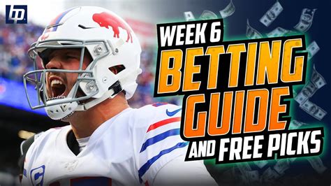 Free Picks For Week 6 Nfl Game Picks To Win Best Bets And More Youtube