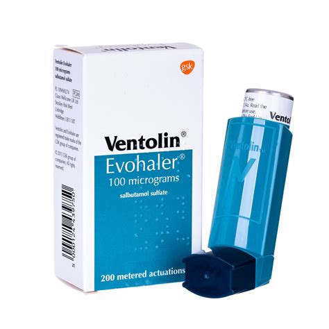 Buy Ventolin Inhaler Salbutamol Blue Asthma Inhaler Uk Meds