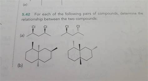 Solved For Each Of The Following Pairs Of Compounds Chegg