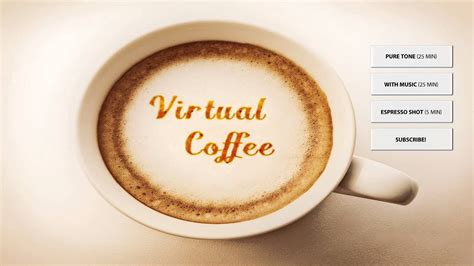 Virtual Coffee ♨ Energy Music ♨ Binaural Beats Energy Booster Youtube