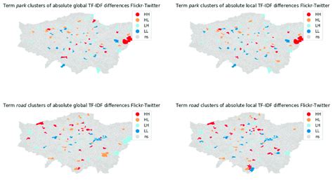 Spatial Clusters Local Morans I P