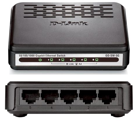 D Link Switch 5 Port 101001000mbps Pn Go Sw 5ge 00000000000 Kom