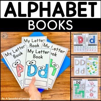 Alphabet Books - Alphabet Activities by A Spoonful of Learning | TpT