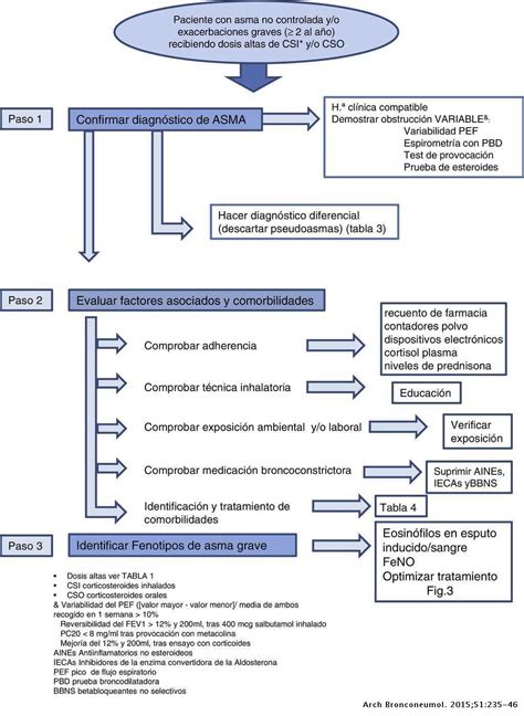 Normativa Sobre Asma Grave No Controlada Archivos De Bronconeumología