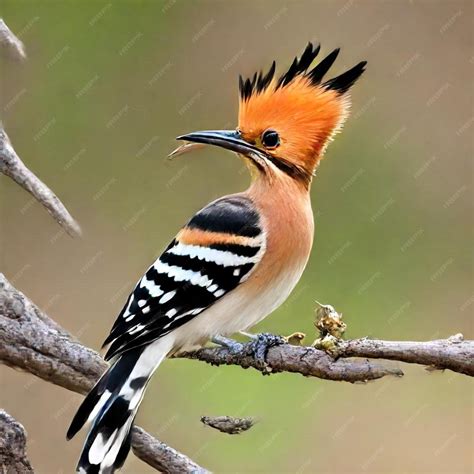 A bird with a yellow head and black feathers on its head | Premium AI