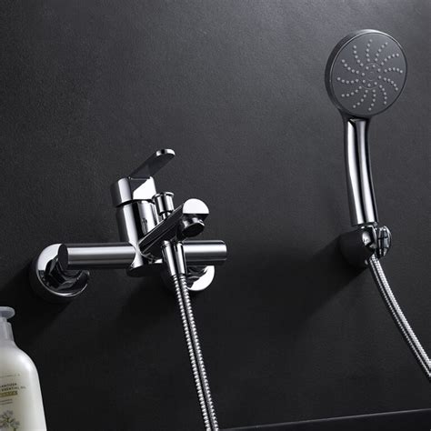 Robinet De Douche Chrome Avec Support Douchette Collection Roma