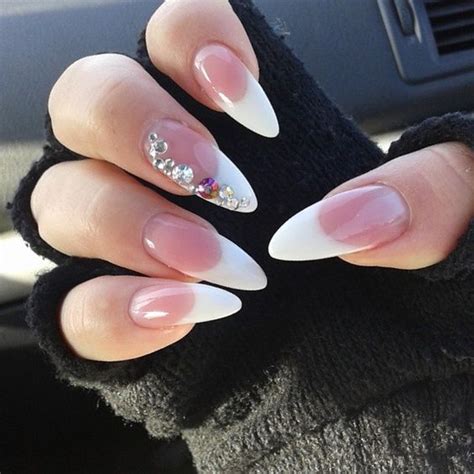 20 Top Incredible Pointed Acrylic Nails Art Designs For 2018 Fashionre