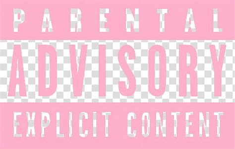 Pink Descarga Libre Parental Advisory Explicit Content Transparent