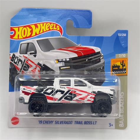 Chevy Silverado Trail Boss Lt Hot Wheels Baja Blazers Series Borla Livery Suv Offroad