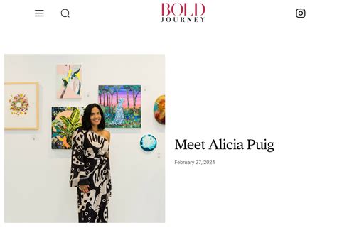 Recent Interview With Bold Journey Pxp Contemporary