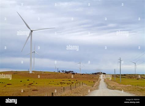 Musselroe Wind Farm In North East Tasmania Stock Photo Alamy