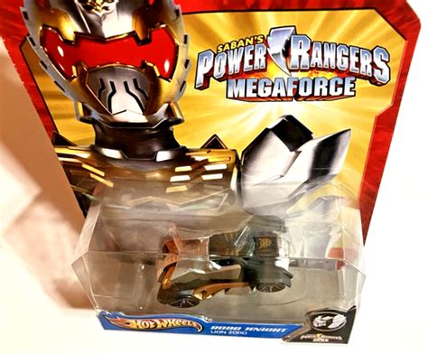 Hot Wheels Power Rangers Megaforce ROBO KNIGHT LION ZORD NEW EBay
