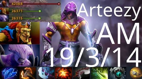 Arteezy Anti Mage Vs Quinn Batrider Faceless Void Dark Seer Love