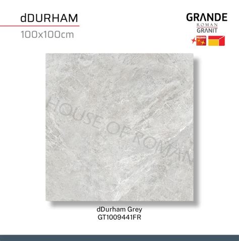 Jual ROMANGRANIT GRANDE DDurham Grey 100X100 GT1009441FR ROMAN GRANIT