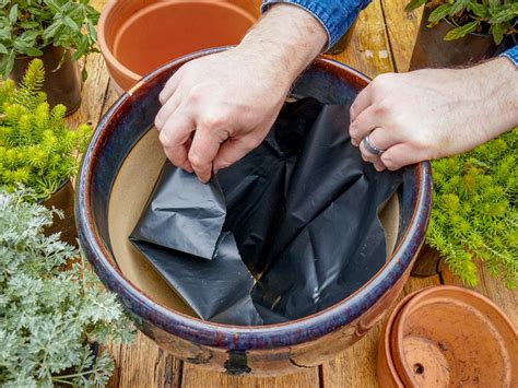 Preparing Flower Pots For Planting Hgtv