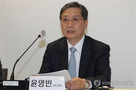 인사말하는 윤영빈 우주항공청장 내정자 연합뉴스