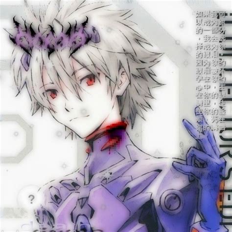 Kaworu icon/Каору Ава | Евангелион, Кибергот, Аниме животные