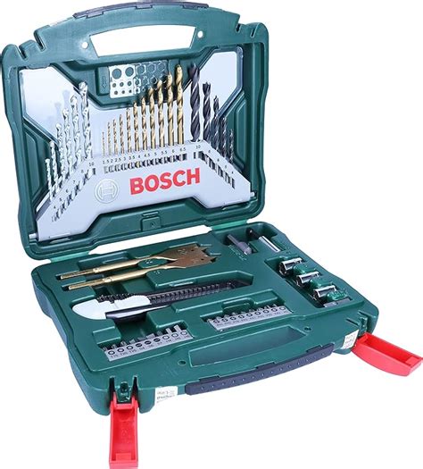 Bosch 50 Pieces X Line Titanium Drill And Screwdriver Bit Set For Wood