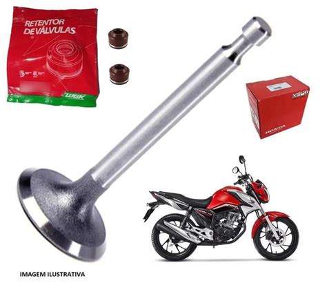 Valvula Admiss O Genuino Honda Retentor Wgk Cg Titan Fan Cargo Bros