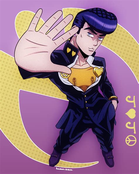 Josuke Higashikata By Humun Bean On Deviantart