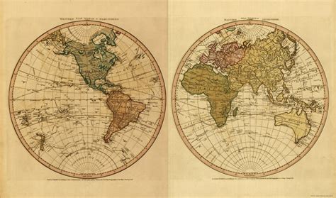 World Kroll Antique Maps