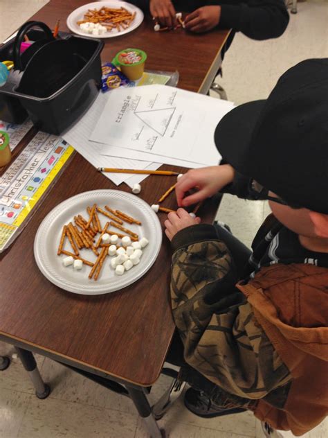 Bishop's Blackboard: An Elementary Education Blog: Marshmallow and Pretzel Shapes