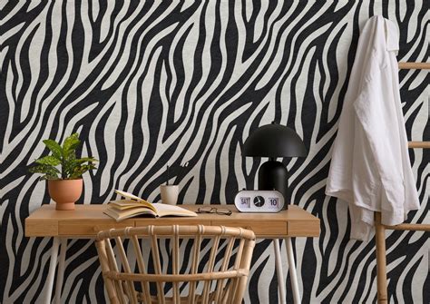 Classic Zebra Pattern Wallpaper - Buy Now at Happywall