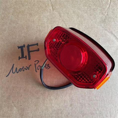 [taillight] Yamaha Rs100 Rs 100 Tail Light Assy Set By If Motor Parts Shopee Malaysia