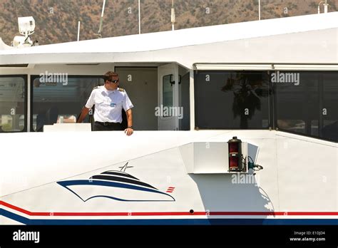 Going Astern Captain Of The Catalina Express Seacat Catalina Jet On