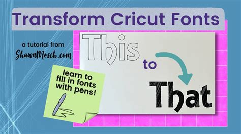 Best Way To Fill Any Font Cricut Font Easily Ways