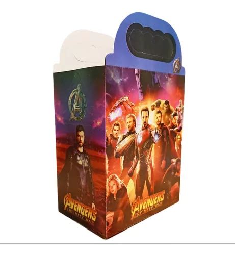 Avengers Cajas Dulceras Bolo Fiesta Cumplea Os Ni Os Mercadolibre