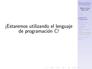 Elementos Basicos Programacion Ppt Descarga Gratuita