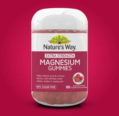 Buy Nature S Way High Strength Magnesium Mg Tablets Online At