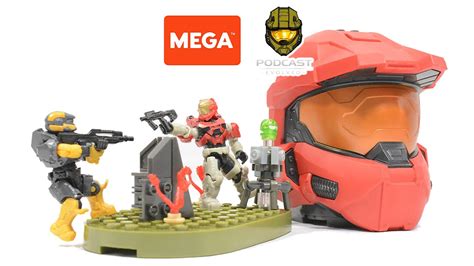 Halo Mega Construx Escape Helmet Review Halo Infinite Halo Mega