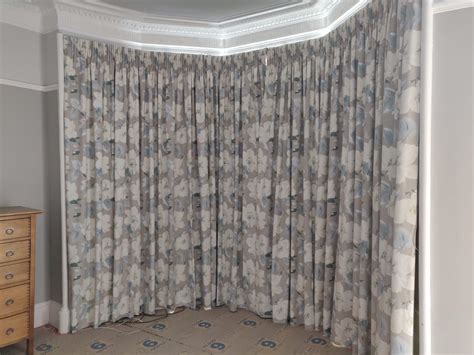 Curtains And Roman Blind For Master Bedroom In Morningside Edinburgh