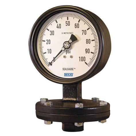 8681813 WIKA 432 12 Standard SealGauge Diaphragm Pressure Gauge Valin