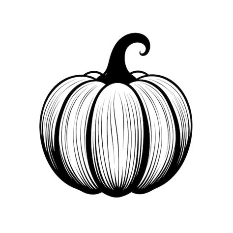 Premium Vector Hand Drawn Sketch Pumpkin Illustration