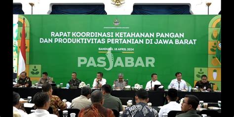 Pemprov Jabar Lakukan Pembenahan Ketahanan Pangan Dan Produktivitas