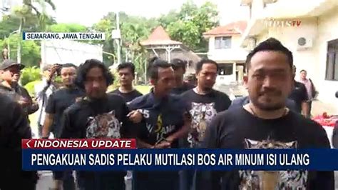 Buat Pengakuan Mengejutkan Bos Galon Pelaku Mutilasi Ngaku Diancam