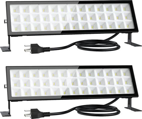 Onforu Led Shop Lights W Lm Ultra Bright Garage Light With Plug