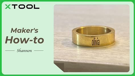 How To Engrave The Outside Of A Ring With Xtool F And Ra Pro Xtool