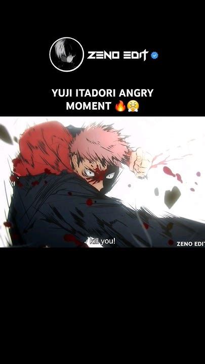 Yuji Itadori And Mahito Fight 🔥😤 Anime Jujutsukaisen Yujiitadori Shortsfeed Youtube