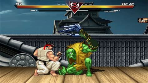 RYU VS GEN AN VERY INCREDIBLY EXCITING FIGHT YouTube