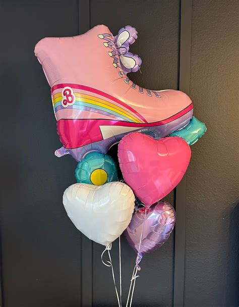 Barbie Balloons Barbie Balloon Bouquet Roller Blade Barbie Come On