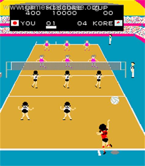 Joshi Volleyball Arcade Artwork In Game