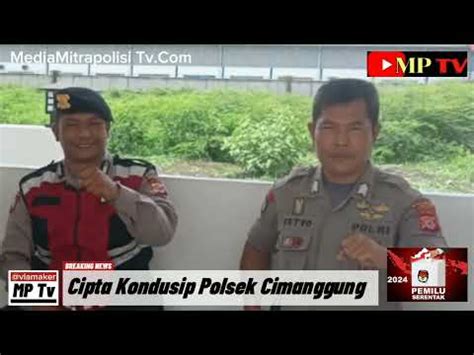 Ciptakan Kamtibmas Kondusif Polsek Cimanggung Polres Sumedang Polda