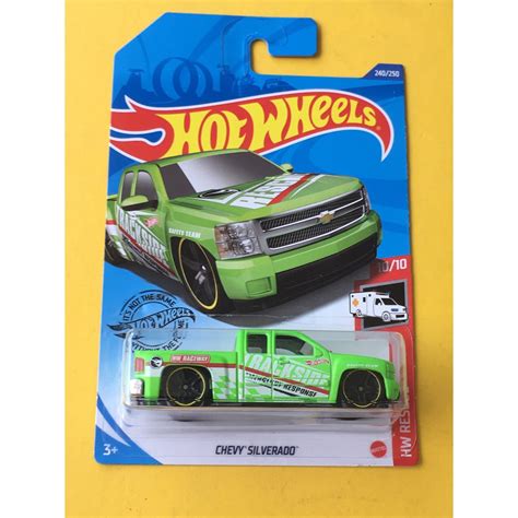 Diecast Hot Wheels Regular Treasure Hunt Chevy Silverado Toys And Collectibles Mainan Di Carousell