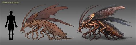 Mutant Roach Concept | Monster artwork, Creature concept art, Monster ...